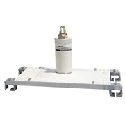Roof Anchor, 26 in Length, 310 lb Weigth Capacity, Aluminum, Stainless Steel Anchor