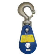 Snatch Block, Wire Rope, 3/4 in Max Cable Size, 16,000 lb Max Load