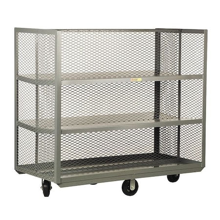Bulk Storage Cart,60x28,3 Shelves