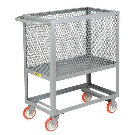 Mesh Truck,40 In. H,Push,24 In. W
