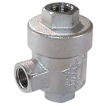 Quick Exhaust Valve, 150 psi Max Op Pressure, 10 psi Min Op Pressure, 3/8 in NPT, 3/8 in NPT