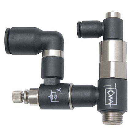 Pilot Non Return Valve,T 6mm,1/8 In
