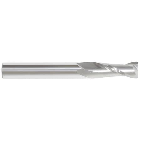 Carbide End Mill, 1/4In, 2FL, Single, 2-1/2