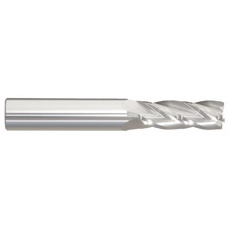 Carbide End Mill, 7/64In, 4FL, Single, 1-1/2