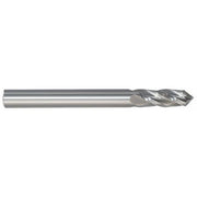 Carbide Drill Mill,1/2In,4FL,Single