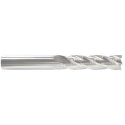 Carbide End Mill, 1/8In, 4FL, Single, 3In