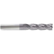 Carbide End Mill, 3/4In, 4FL, Single, 5In