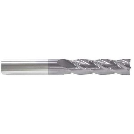 Carbide End Mill, 3/4In, 4FL, Single, 5In