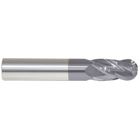 Carbide End Mill, 15/32In, 4FL, Single, 3In