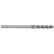 Carbide End Mill, 3/16In, 4FL, Single, 3In