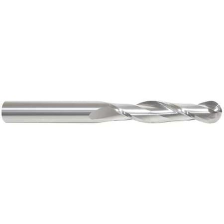 Carbide End Mill, 1/4In, 2FL, Single, 3In