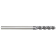 Carbide End Mill, 3/4In, 4FL, Single, 6In