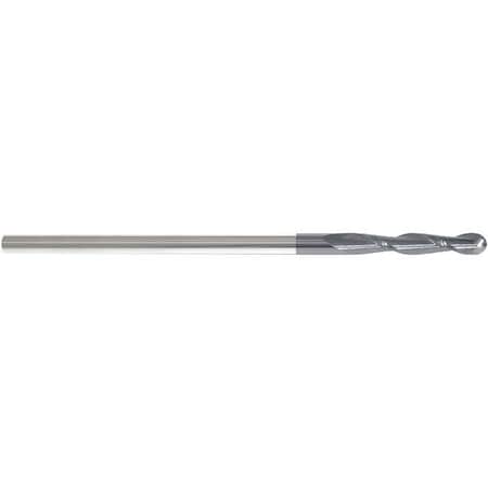 Carbide End Mill, 3/4In, 2FL, Single, 6In