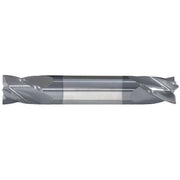 Carbide End Mill, 9/64In, 4FL, Double, 2In