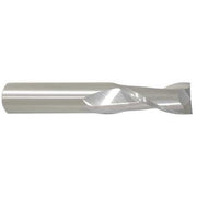 Carbide End Mill, 1/2In, 2FL, Single, 3In