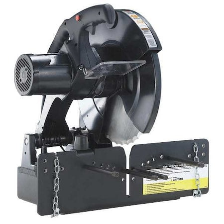 Hose Cut-Off Machine,14 in. Blade,4.5 HP