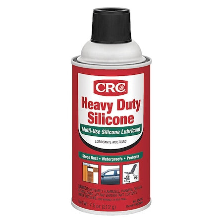 General Purpose Lubricant, 12 oz, Aerosol Can, Silicone, Colorless