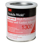 Liquid Gasket Adhesive, 1 qt, Yellow, Temp Range -30 to 300 Degrees F