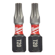SHOCKWAVE Impact Torx T20 Insert Bits (2 PK)