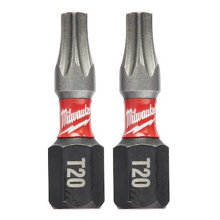 SHOCKWAVE Impact Torx T20 Insert Bits (2 PK)