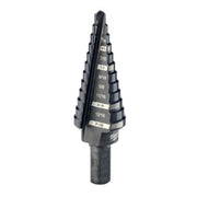 No. 4 Step Drill Bit, 3/16" - 7/8" by 1/16"