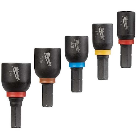 Shockwave Insert Magnetic Nut Driver Set, PK5
