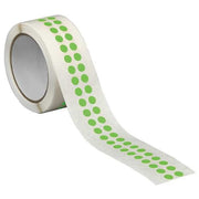 Painter's Tape, 3/8 in W x 3/8 in L, 6.7 mil Thick, Green, Rubber Adhesive, 10 PK