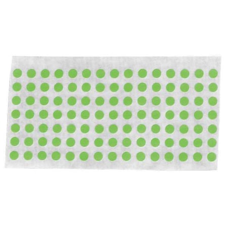 Painter's Tape, 1/4 in W x 1/4 in L, 6.7 mil Thick, Green, Rubber Adhesive, 10 PK