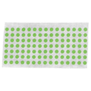 Painter's Tape, 1/8 in W x 1/8 in L, 6.7 mil Thick, Green, Rubber Adhesive, 10 PK