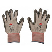 Cold Protection Coated Gloves, Nitrile Palm, Black/Gray, Xl