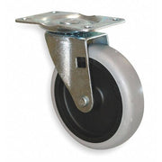 Swivel Caster,4 In.,Use With 5M639,3LU59