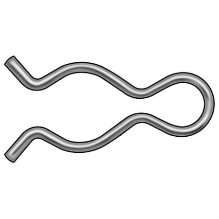 Cotter Pin, Hairpin, 7/64"Dx2-5/64" L, PK25
