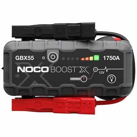 Jump Starter,1750 A Input,2 ft L Cable