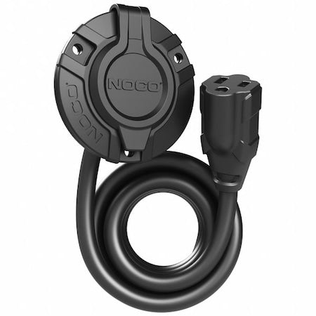 AC Port Plug,6 ft L,Black