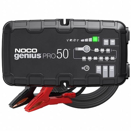 Battery Charger,50 A Input,6 ft L Cable