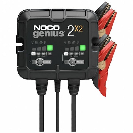 Battery Charger,4 A Input,6.2 ft L Cable