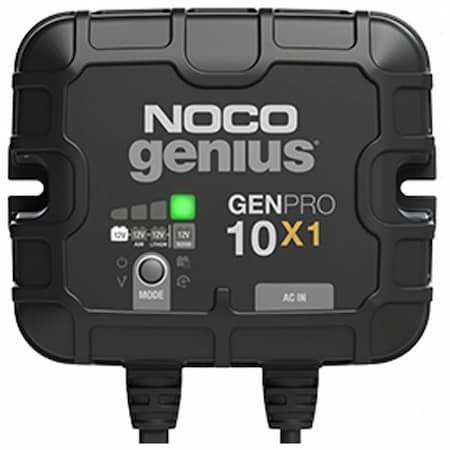 Battery Charger,10 A Input,6 ft L Cable