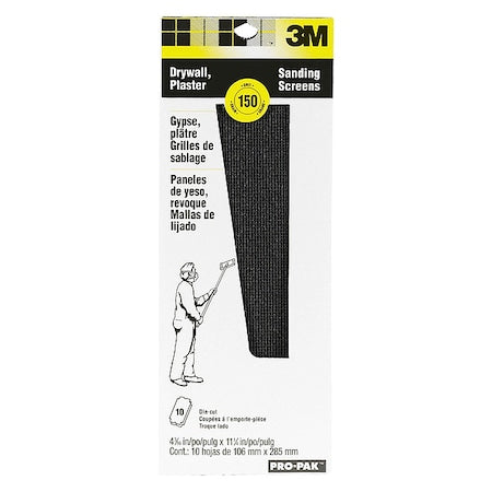 Sanding Sheet,11/16 In L, PK10