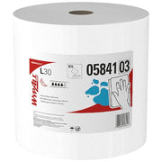 WypAll GeneralClean L30 Heavy Duty cleaning Towels (05841), Jumbo Roll, Strong & Soft Towels, White