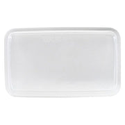 Lens Clear,4-1/2 In.,Rectangle,12V
