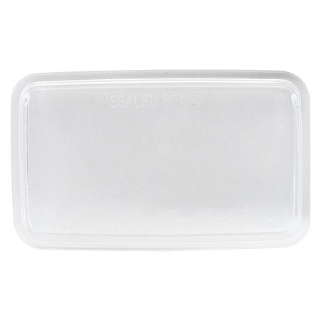 Lens Clear,4-1/2 In.,Rectangle,12V