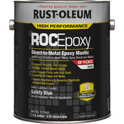 Epoxy Mastic Coating Base, Safety Blue, Semi-Gloss, 1 gal, 130 to 220 sq ft/gal, 9100 Series