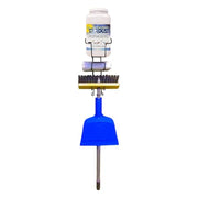Spill Control Station, 1 gal Volume Absorbed per Kit, Wall Mounted Rack, Gray, 17