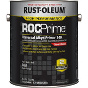 ROCPrime Universal Alkyd Primer 340, Red, Flat, 1 Gallon