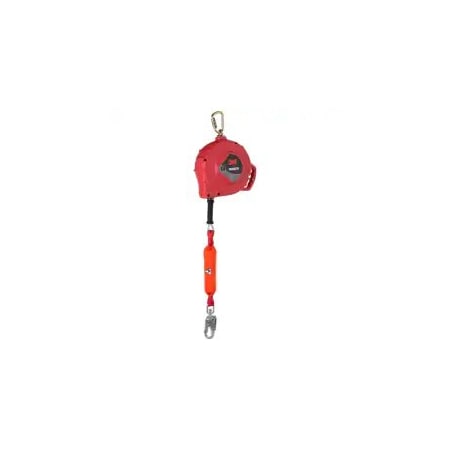 PROTECTA(R) Self Retracting Lifeline, 50 ft. Length, Swivel Snap Hook, Steel, 1 Leg(s)