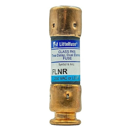 Fuse, FLNR Series, Time-Delay, 250 V AC, Cylindrical
