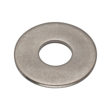 Flat Washer, For Screw Size 5/16 in ,Stainless Steel Plain Finish, 10 PK