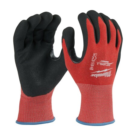 Cut-Resistant Coated Gloves, Cut Level A2 ,Dipped ,Nitrile ,Sandy ,M 12 PK