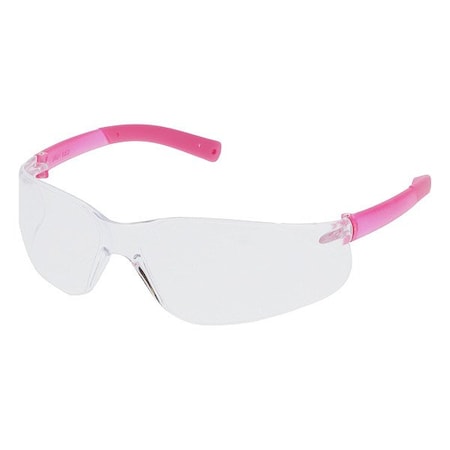 BearKat (BK2), Safety Glasses, UV-AF Anti-Fog, Polycarbonate Lens, Pink Frame, Frameless, 1 PR