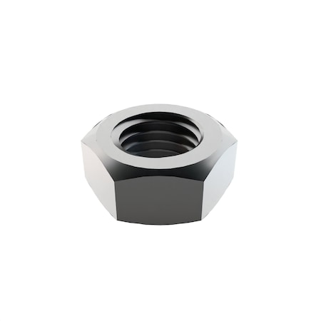 Hex Nut, M10-1.50, Not Graded, Zinc Plated, 100 PK